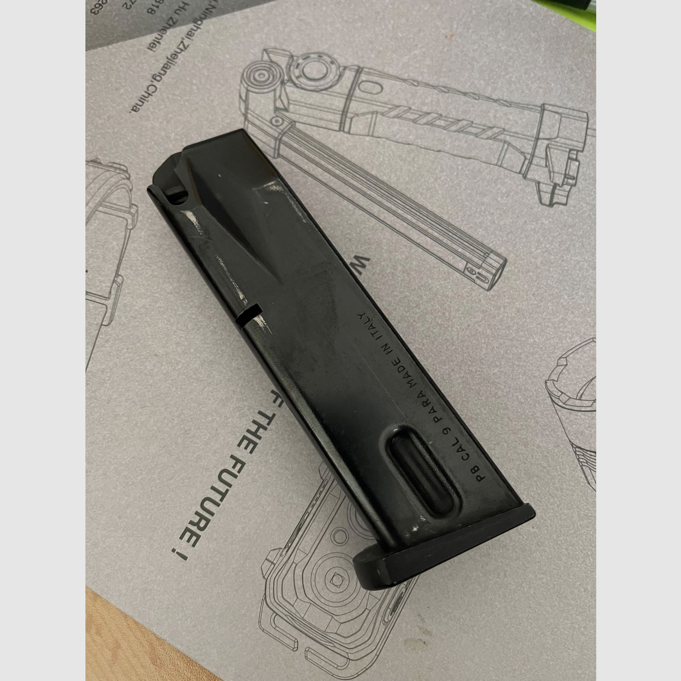 Beretta, original Magazin M92F Italy, Bild 1 von 5