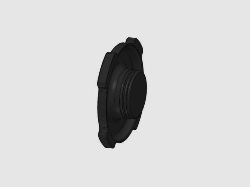 Rusan cover voor modulaire adapter - klem