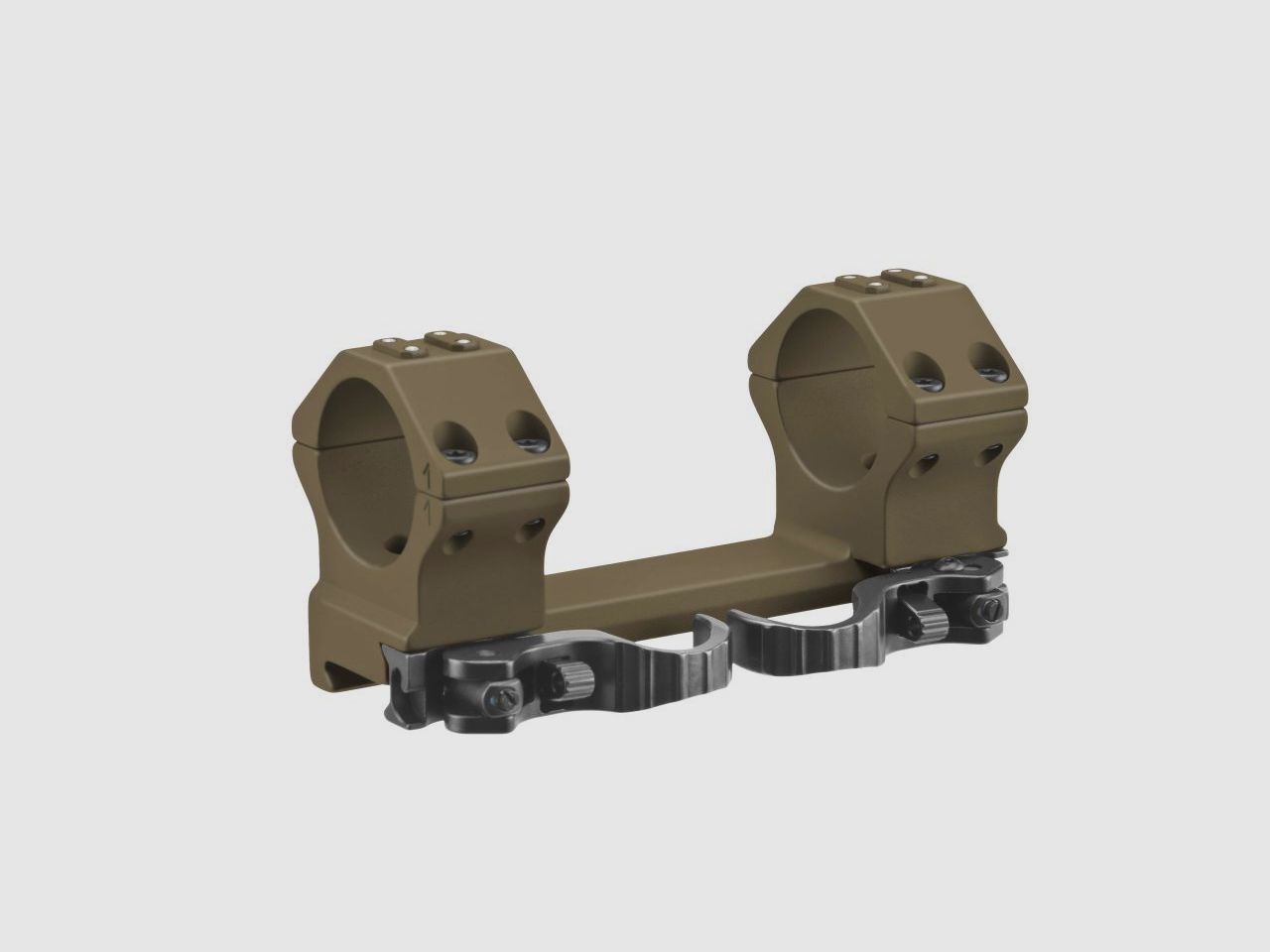 ERA-TAC 34mm 20MOA block mount RAL8000 version: with QD lever