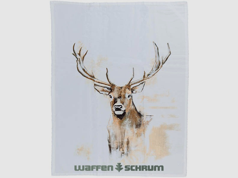 AKAH Geschirrtuch Hirsch 50x70 cm