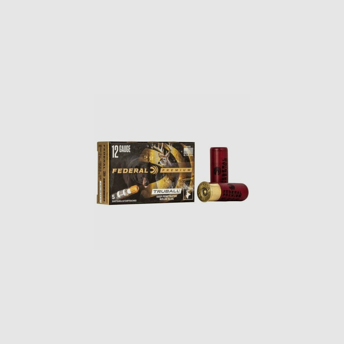 Federal Munition 12/70 Vital-Shok Rifled Slug Flintenlaufgeschoss