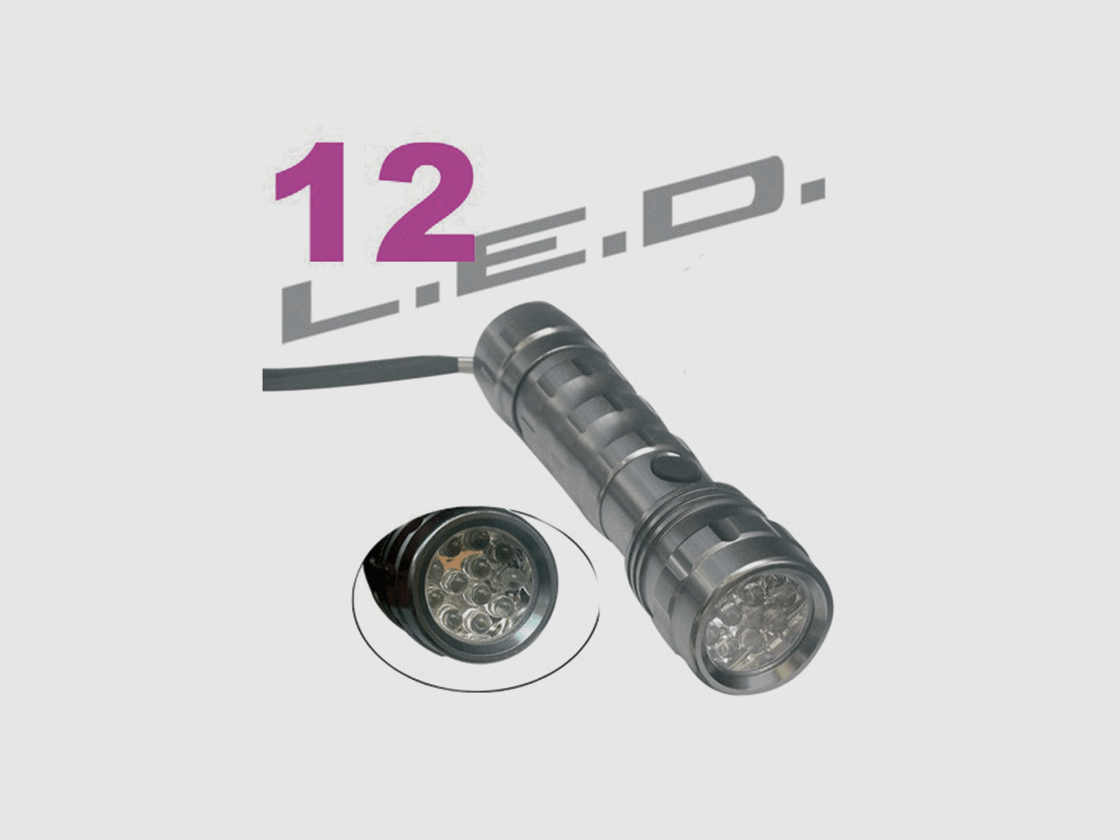 FLASHLIGHT – OLYMPUS – 12 LED