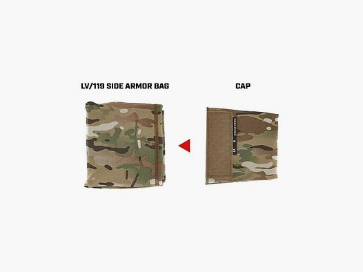 SPIRITUS SYSTEMS SEITENPANZERBEUTEL CAPS (MEDIUM) – MULTICAM