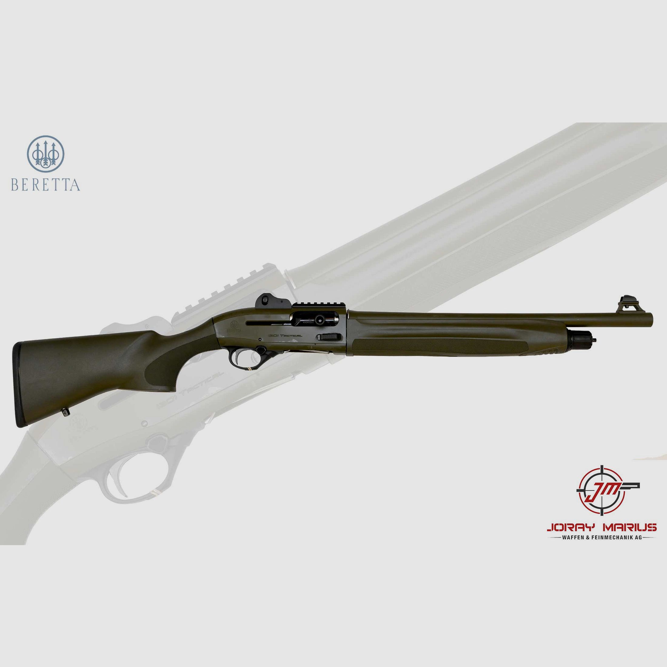 Beretta 1301 Tactical Gen2 semi-automatisch 12/76 OD Green