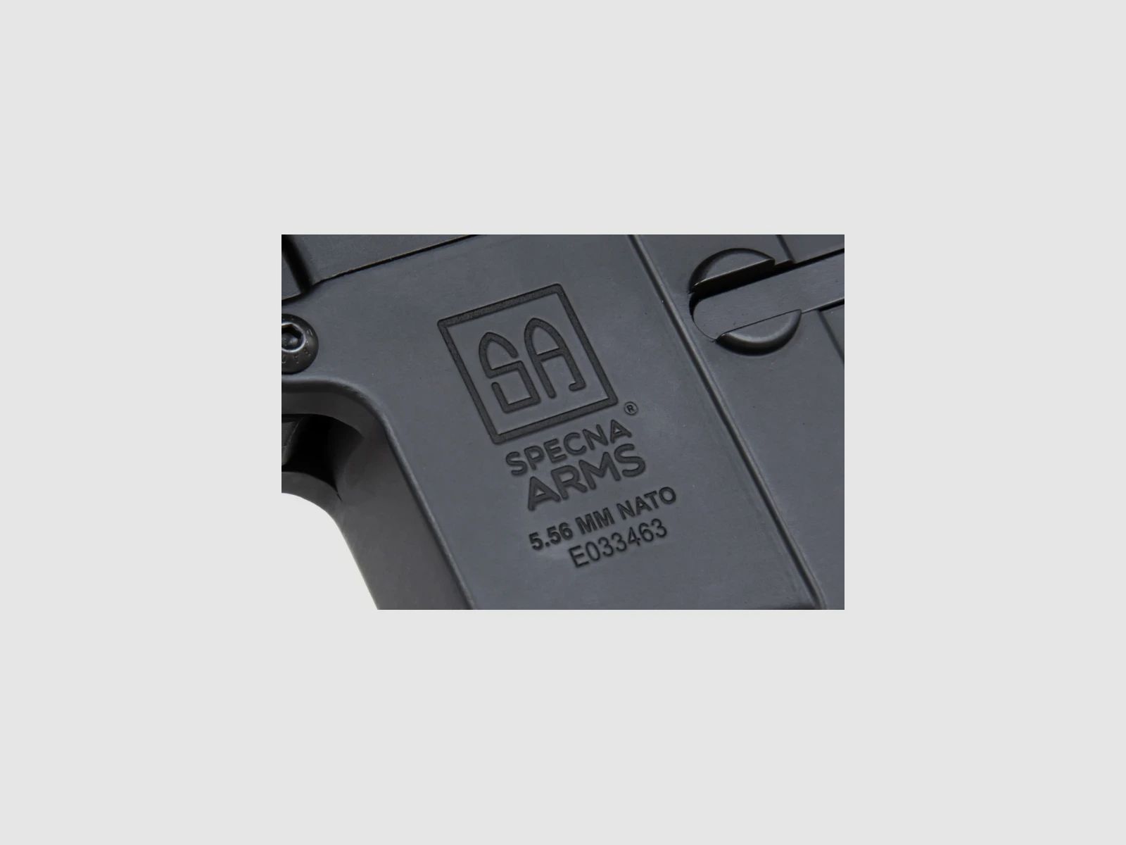 SA M4 Carbine M-LOK (SA-P22 PRIME™ Aster II ETU BLDC™) Rifle Airsoft Libre a partir de 18 - Negro -F-