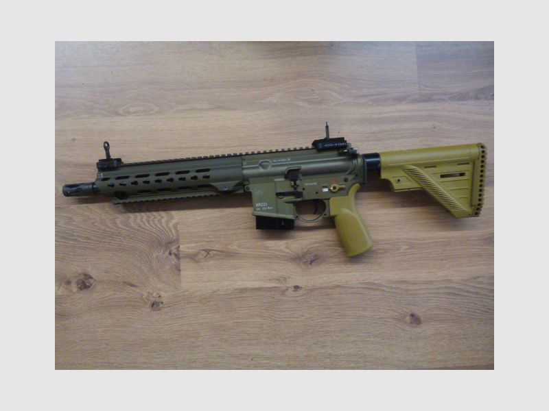 HK MR223 A3 RAL8000 SLIM LINE canon 11&Prime; calibre 223Rem, image 4 sur 8