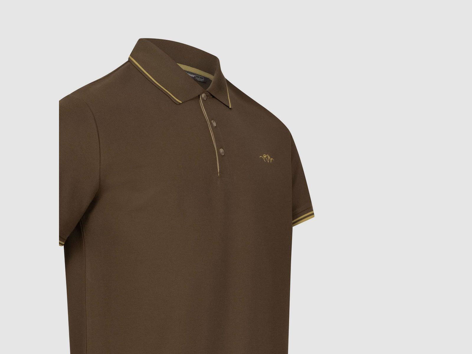 Blaser Polo Shirt 22 Dark Brown, image 7 of 8