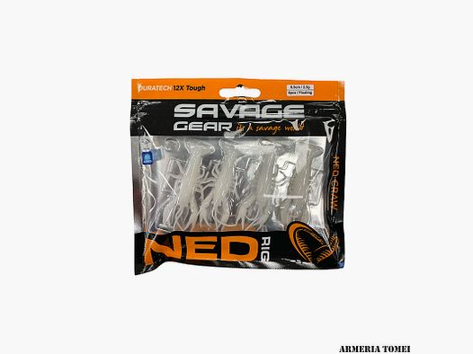 SAVAGE GEAR – NED CRAW 6.5cm 2.5g FLOATING Albino Craw (4pcs)