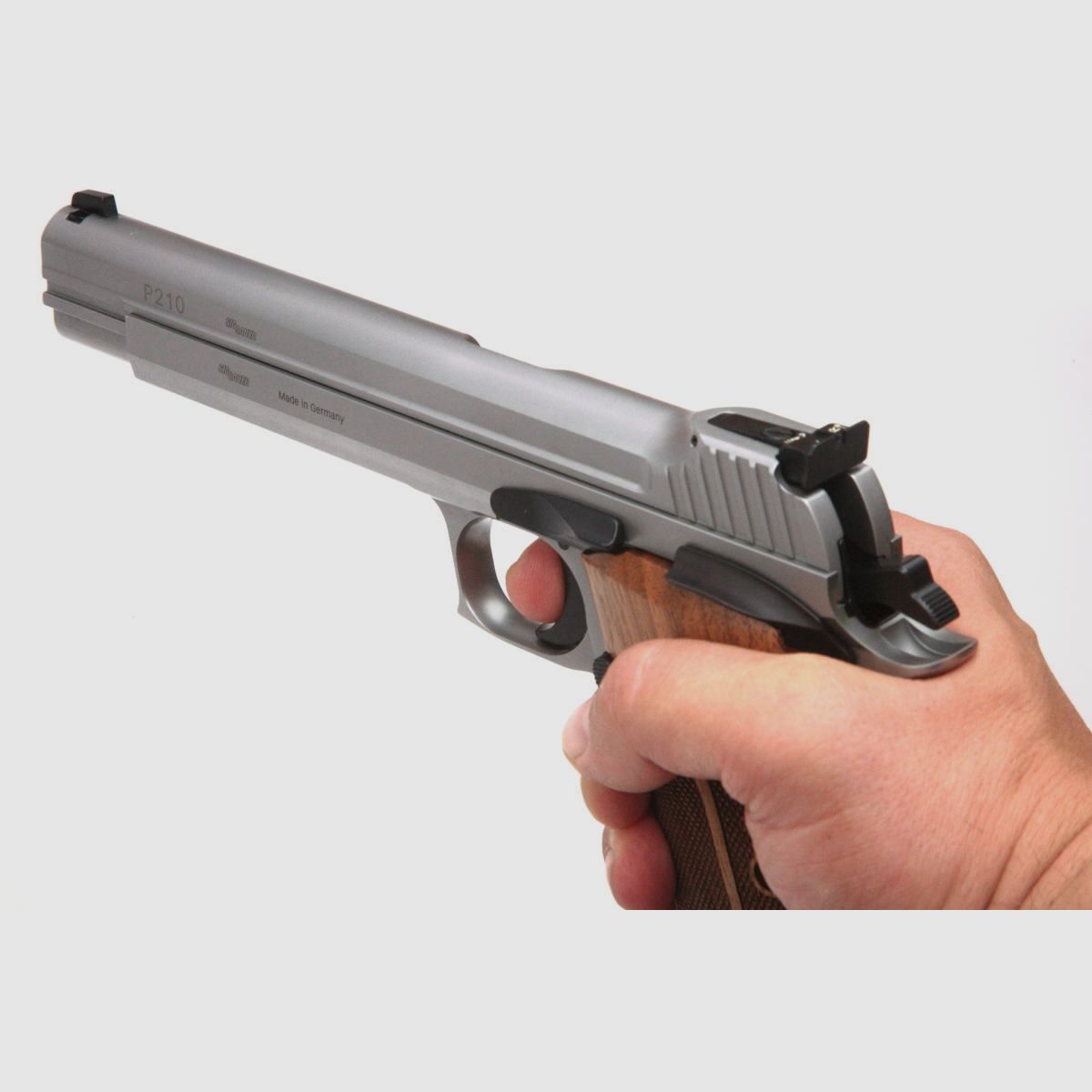 Sig Sauer P210 Super Target 6 Zoll Silver, Bild 10 von 10