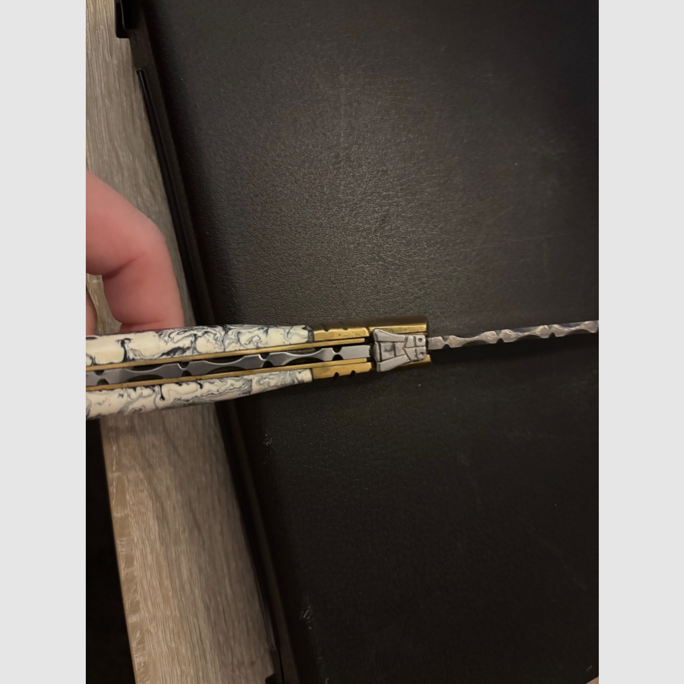 Noże Damast Laguiole Styl