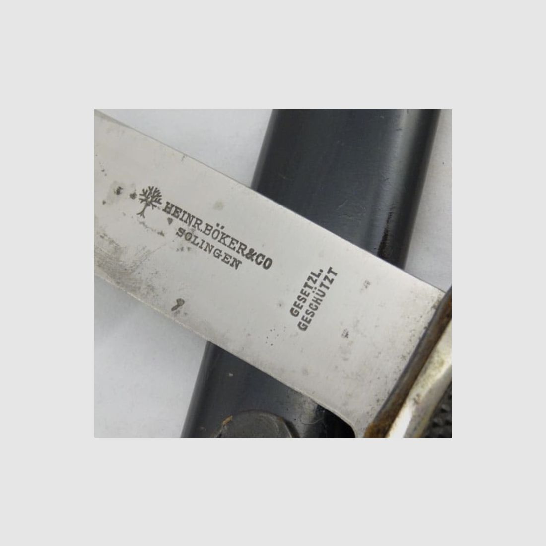 Oryginalny nóż podróżny HJ z motywem z Wk2 (Boker Solingen)