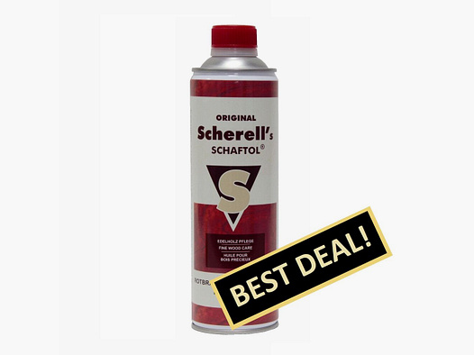 Scherells Schafftol Stock Oil, reddish-brown 500 ml canister