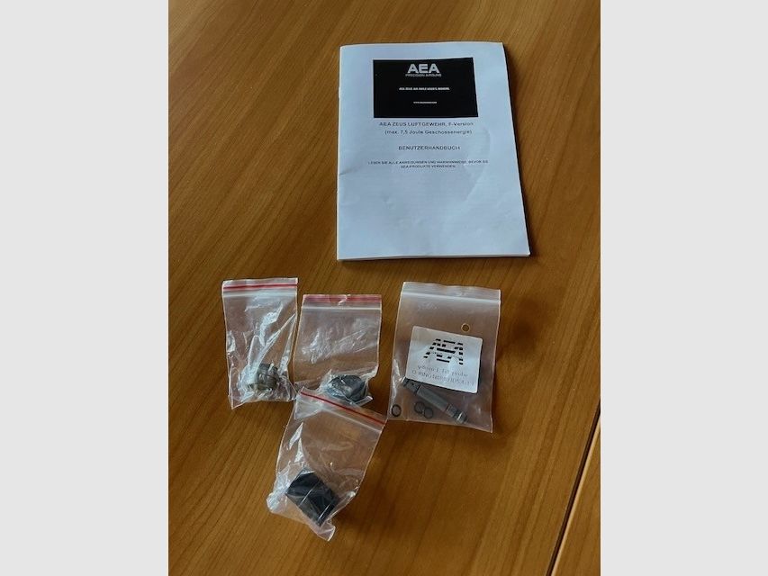 Carabine à air AEA Zeus Cal.68 Série F (Set-NP 1799,- €)