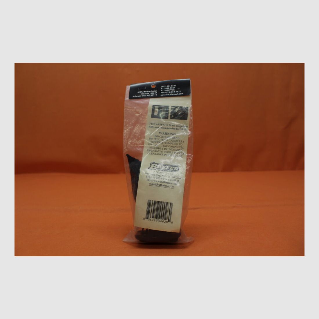 Buffer Technologies AR-15: MagCinch 20RD Magazin-Verbinder m. Gurtband f. 2 Magazine, Nylon/Kunststoff VE 2 St.