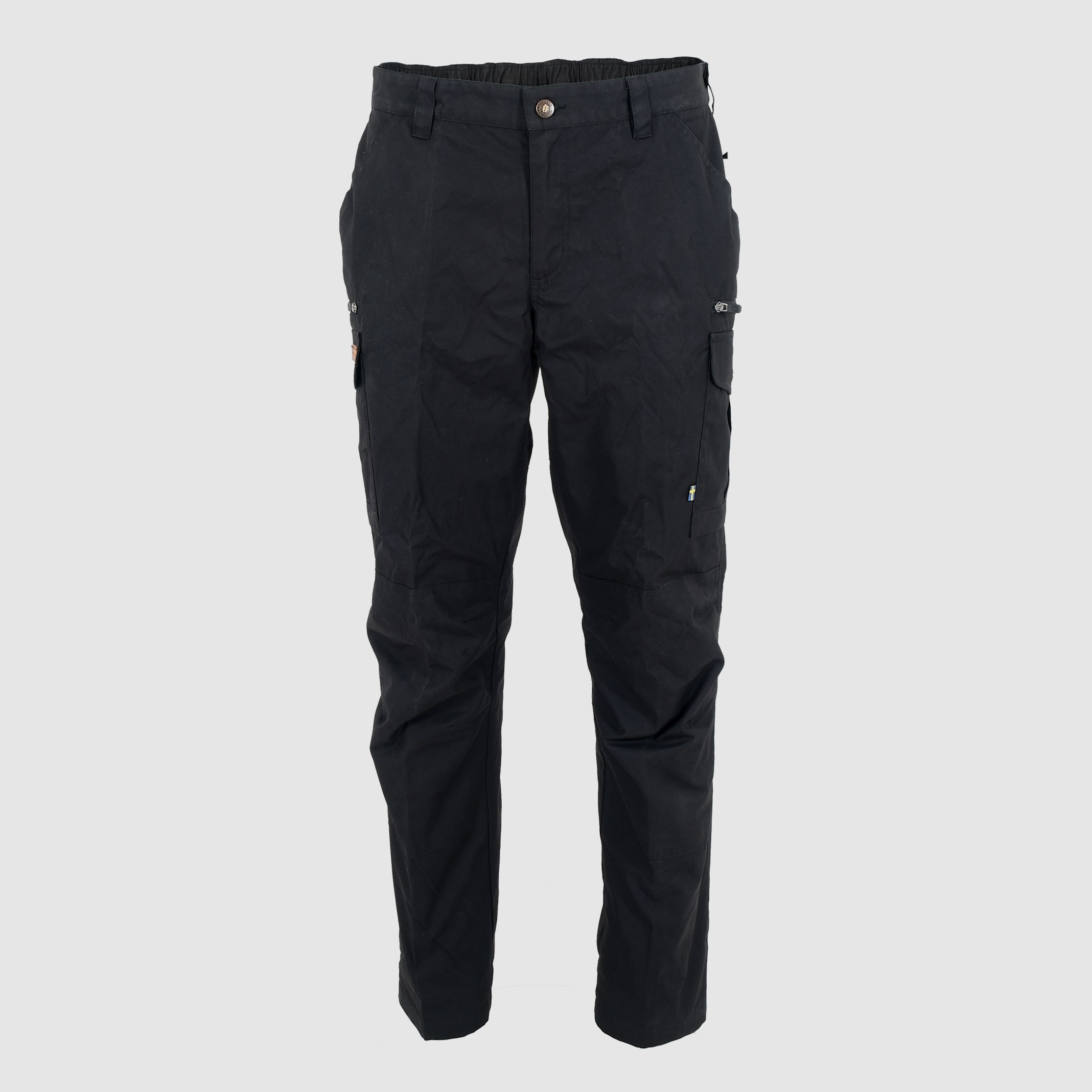 Woodline Tallbukt Hose gefüttert Herren Schwarz - C60