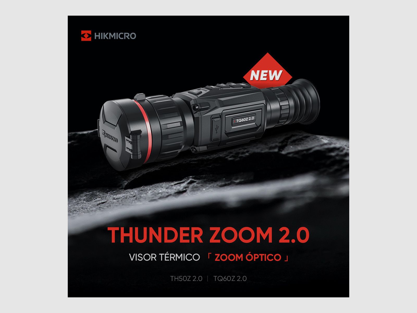 Telescopio termico Thunder Zoom TQ60Z 2.0 HIKMICRO, immagine 6 di 11