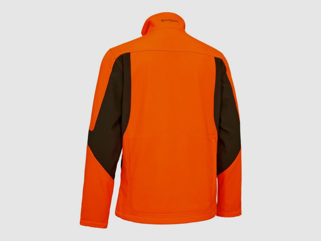 Softshelljacke Rogaland Orange/Grün - Zertifiziert EPI CAT II, Bild 4 von 9