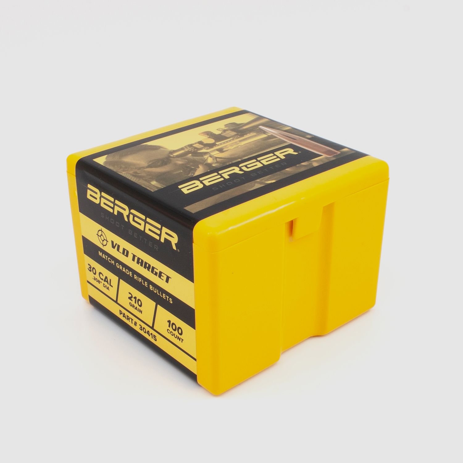Proiettile Berger .30 VLD Target 210GR 100 Pezzi