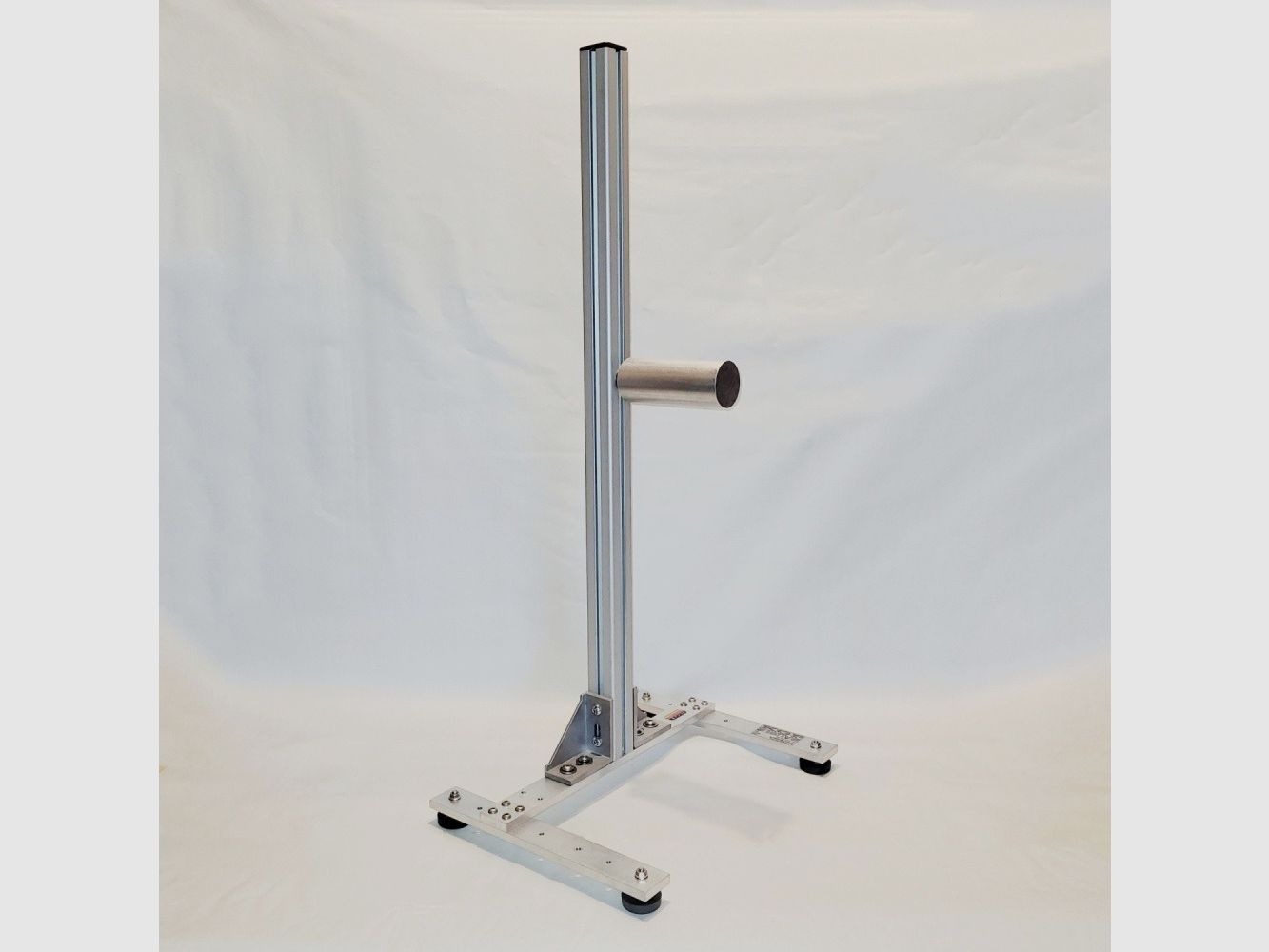 KGF Auflagestativ - Auflageständer Alu H-800-Basic mit Buchenholz-Auflage 