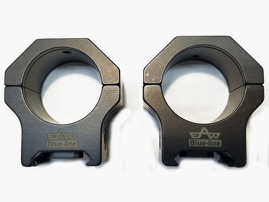 Ringpaar APEL Blue-line für Picatinny – 36mm. BH10 mit Connector