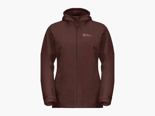 JACK WOLFSKIN Moonrise 3in1 Jacke W Dark Maroon