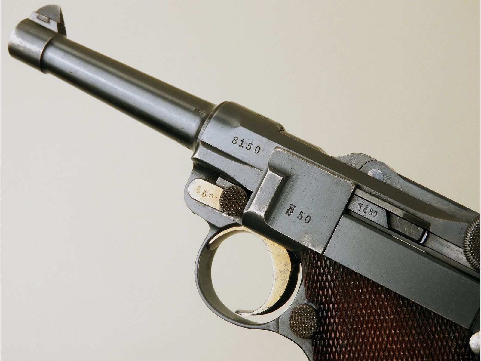 Pistolet Erfurt mod. Luger P08 cal. 9×19 n° de série 8150, image 6 sur 17