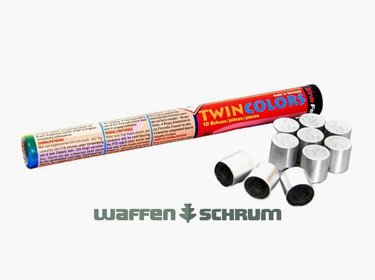 Zink 15mm Signalsterne - Twin Colors 10er Rolle mit 5 verschiedenen Verwandlungssternen