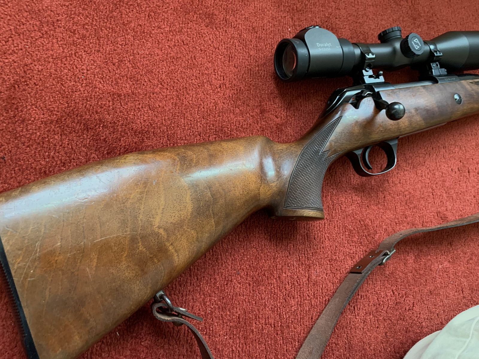 Mauser 225 7x64 / zeiss Duralyt 3-12x50 (Lichtpunkt) mit EAW Schwenkmontage