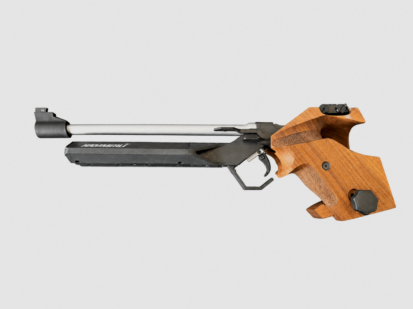 Hämmerli Lenzburg Mod. 160 – .22lr. – mit elektr. Abzug – Occasion, Bild 1 von 2