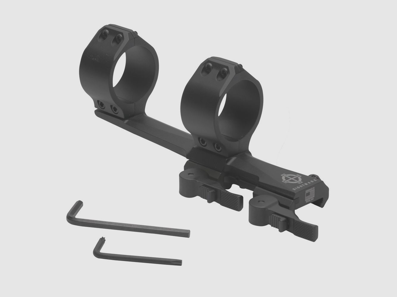 Sightmark Tactical AR 30mm LQD Montage Fixed Cantilever Mount AR-15 15 10 SLB Klemmontage PPC IPSC