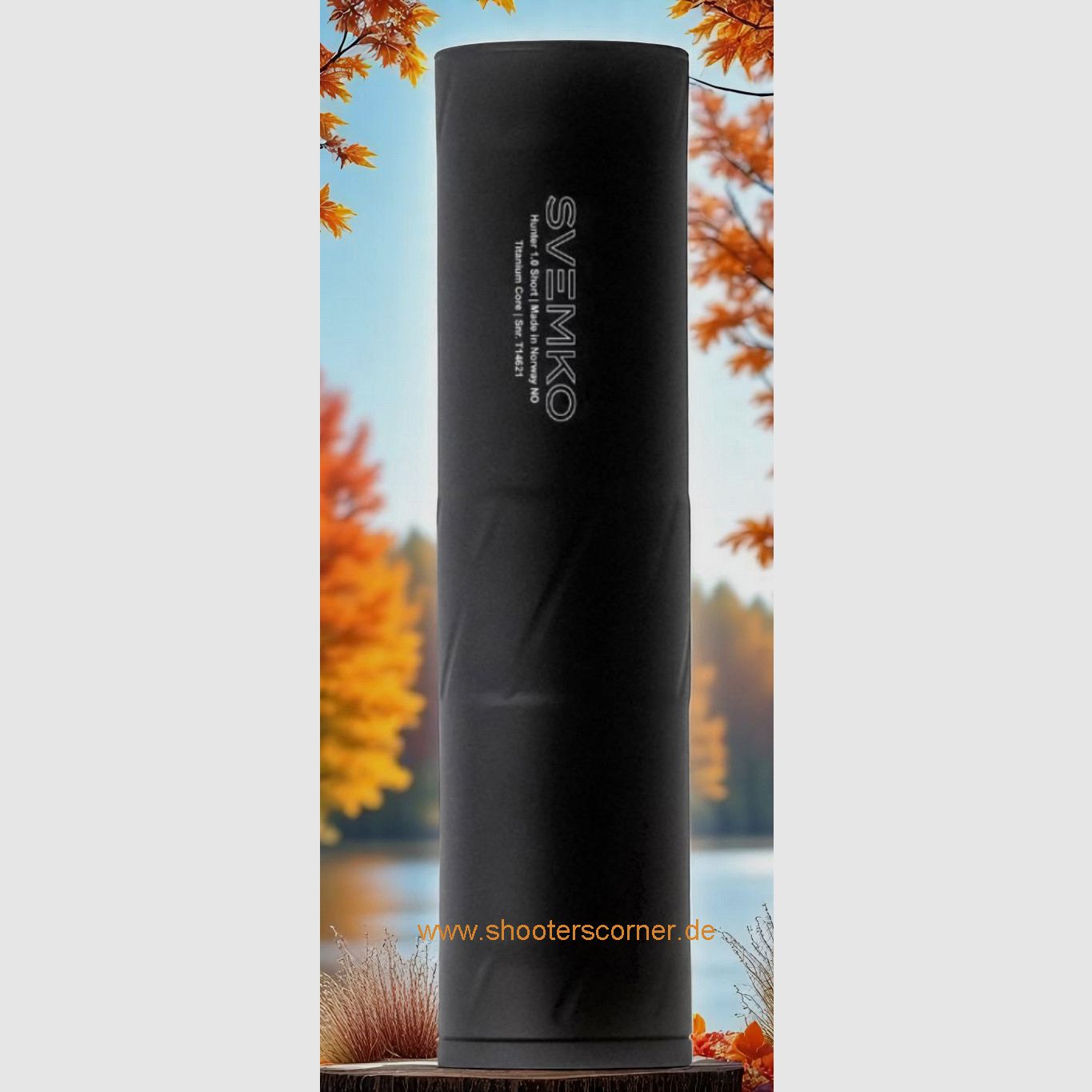Svemko demper Hunter SHORT Kal. .30 voor Quick Mount