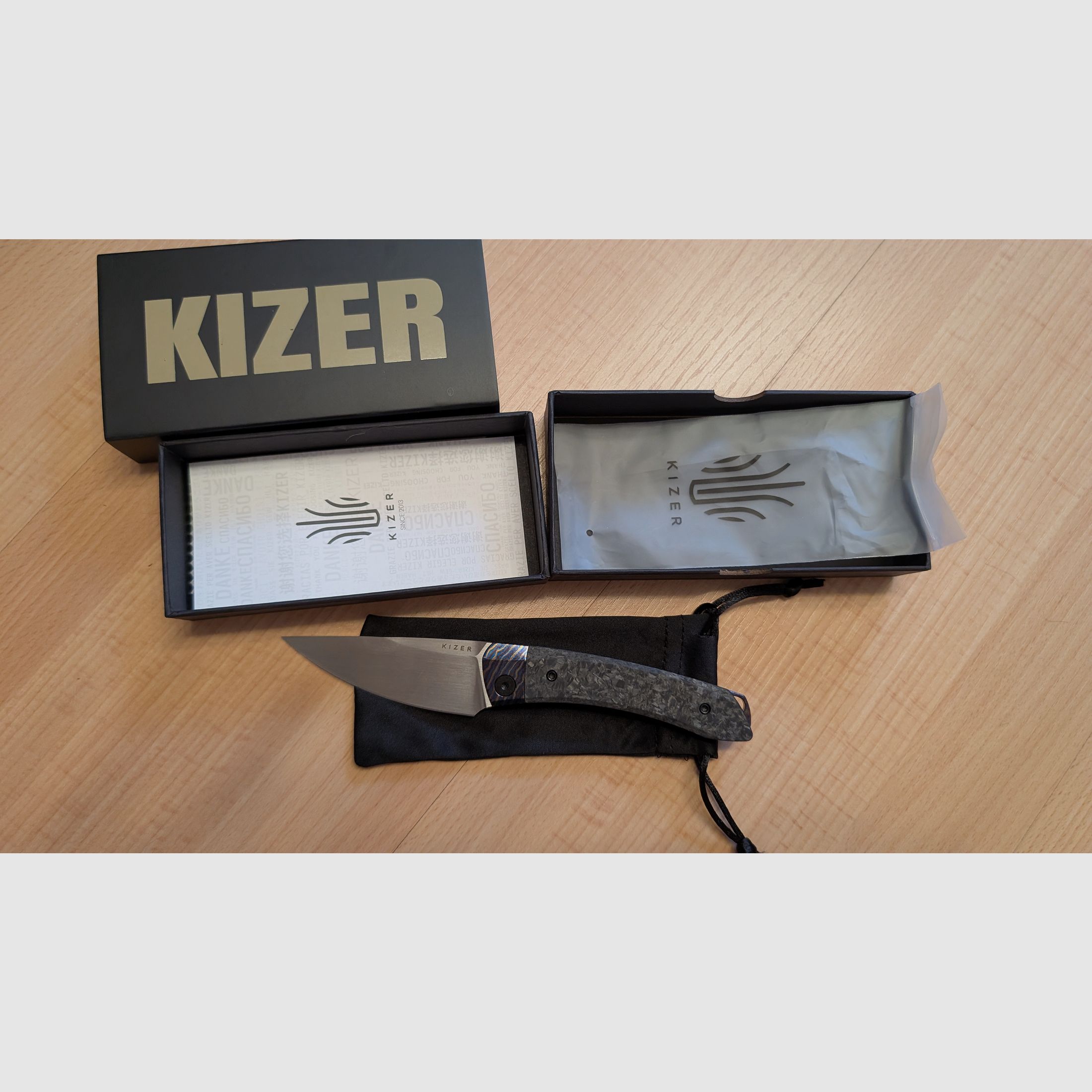Mini MoMo M390 Ti Marble CF NOWY
