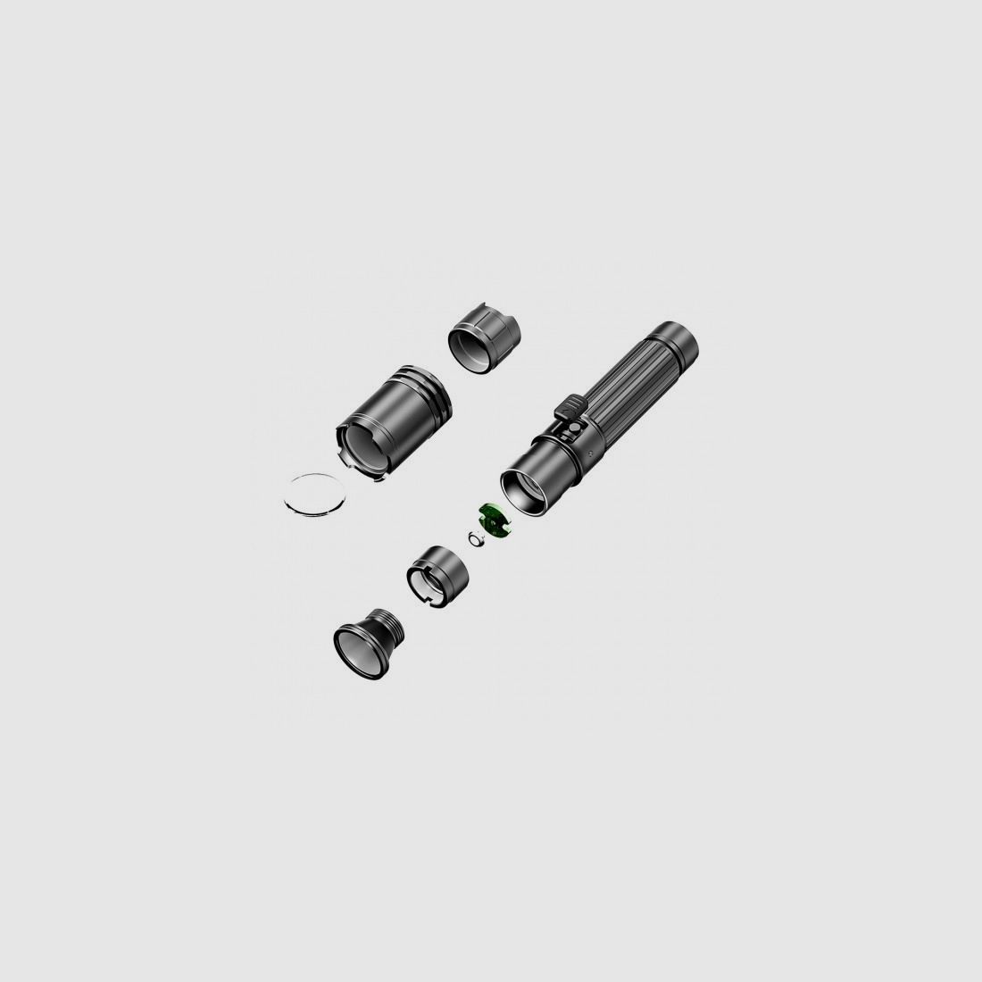 KLARUS A1 PRO TACTICAL RECHARGEABLE LAMPE 1300 LUMEN, Bild 4 von 5