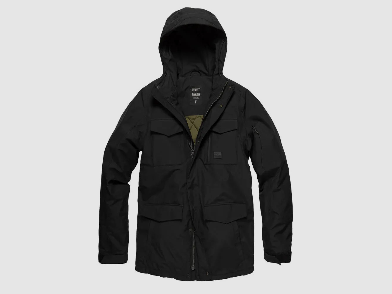 Vintage Industries Vintage Industries Jacke Marc schwarz