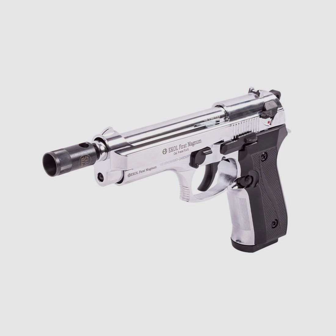 Ekol Firat Magnum Pistola a salve 9mm P.A.K. cromo