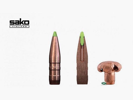 SAKO Geschosse Blade TXM Kal.270 (.277) 120gr 655B Packung mit 50 Stück