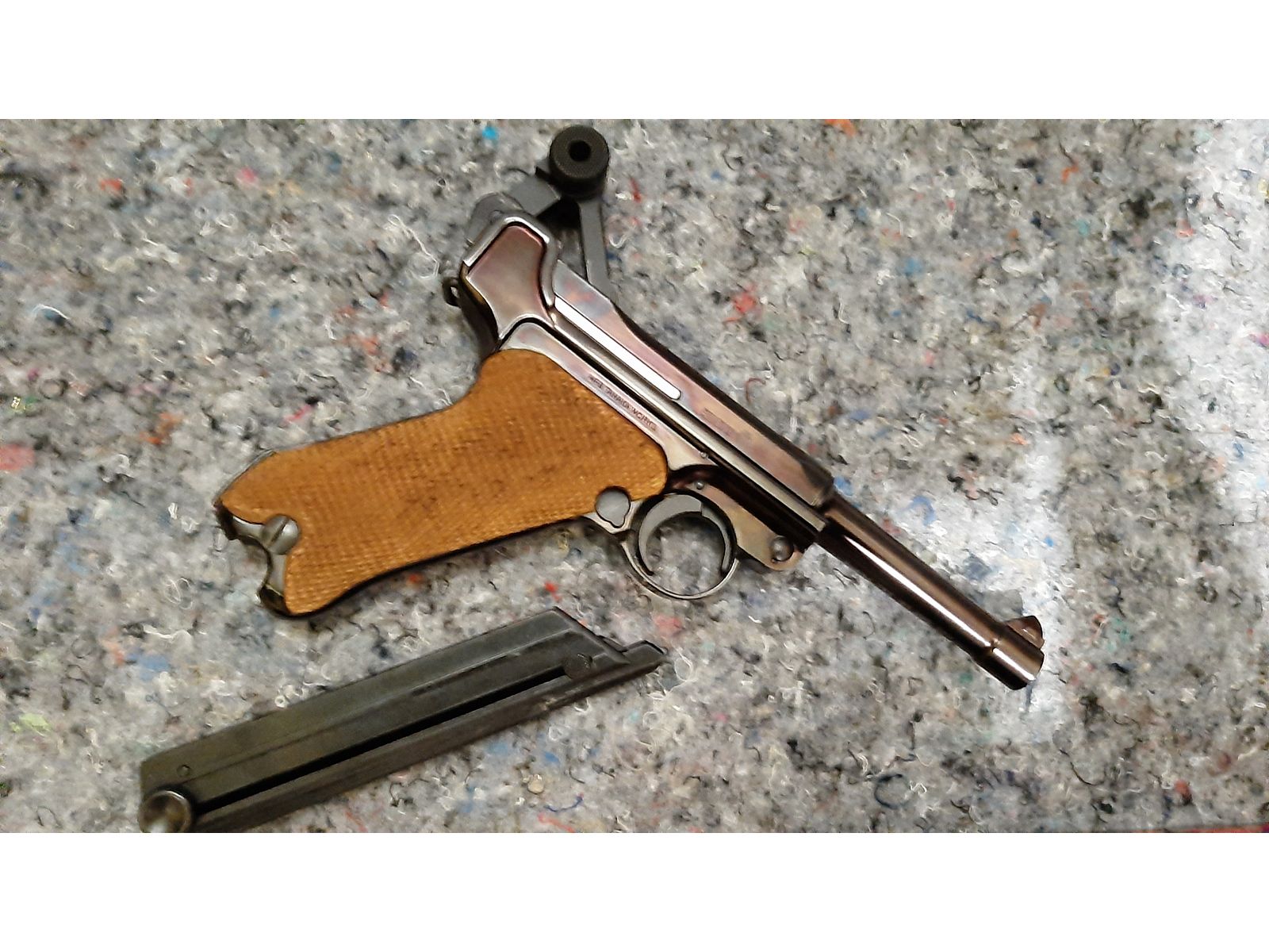 P08 Luger Tanaka Works "midnight gold limited edition"