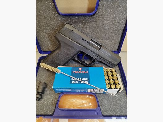 Röhm RG 96 in 9mm PAK. + 50 Knallpatronen Fiocchi 9mm PAK. Top Zustand!!!