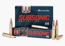Hornady Subsonic .300 AAC Blackout 190GR Sub-X 20 Patronen