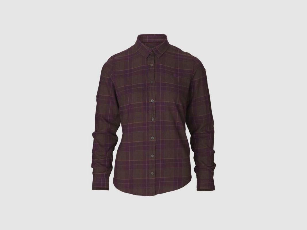 Seeland Range Bluse Pine Java check
