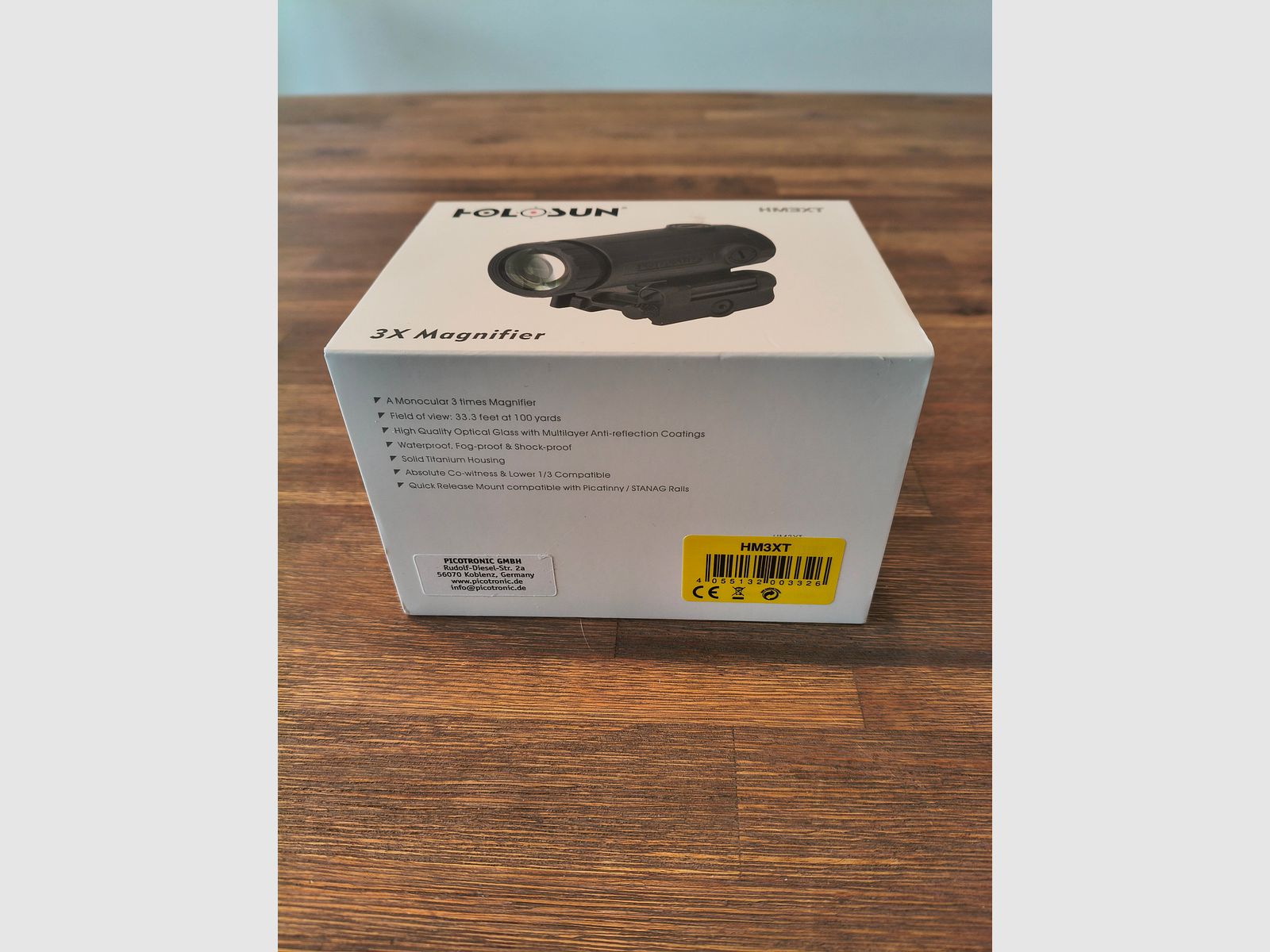 Holosun HMX3T Magnifier gek.am 30.12.2025