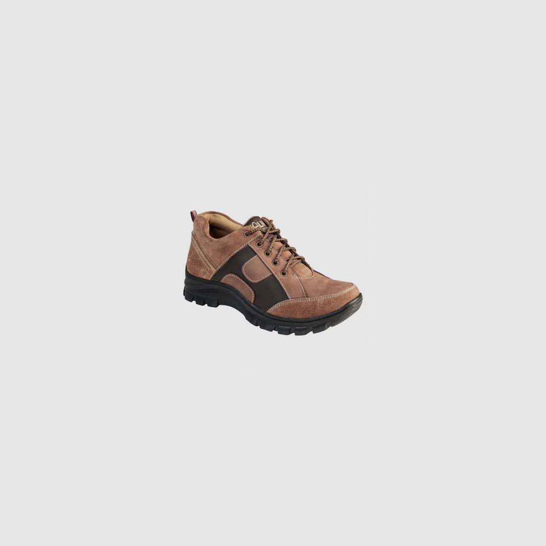 Almwalker Outdoor Leren Schoenen Jack Heren (Bruin/Zwart) | 42