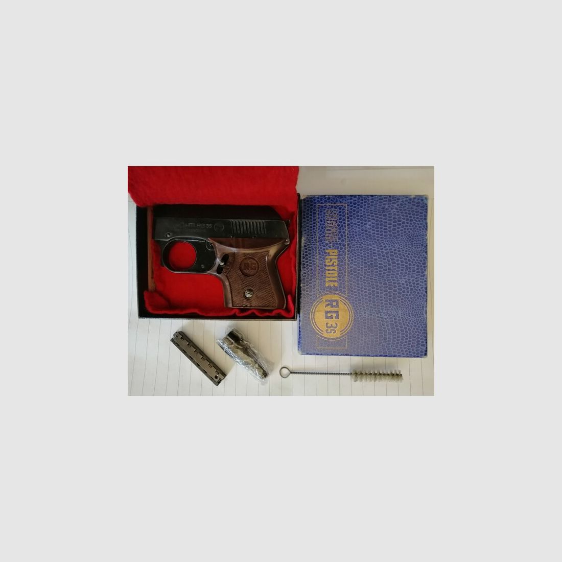 Gas-Signal-Pistole Röhm RG 3s, PTB 32-69