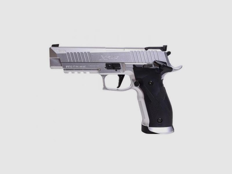 SIG Sauer X-Five 4,5mm Blow Back plata pistola de aire