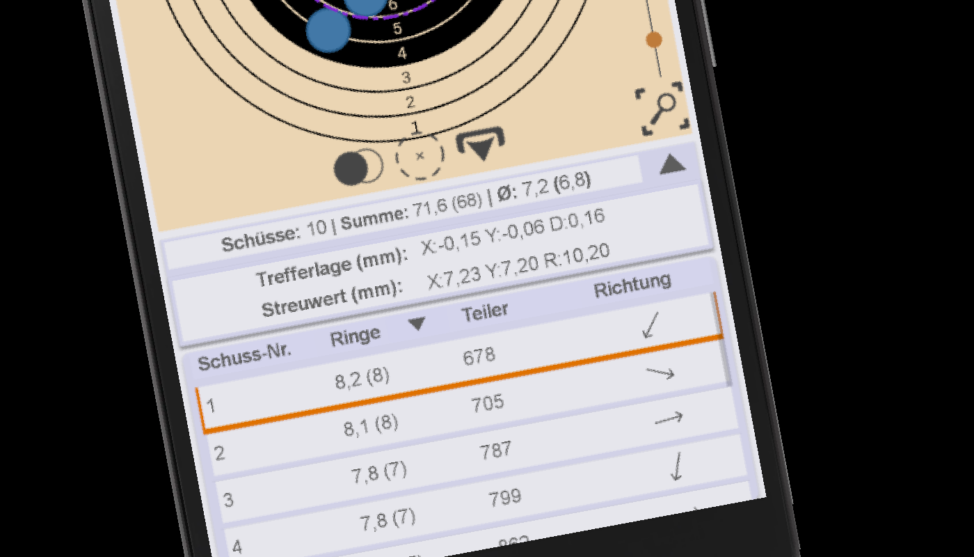 Blackhole - l'app perfetta per i tiratori sportivi