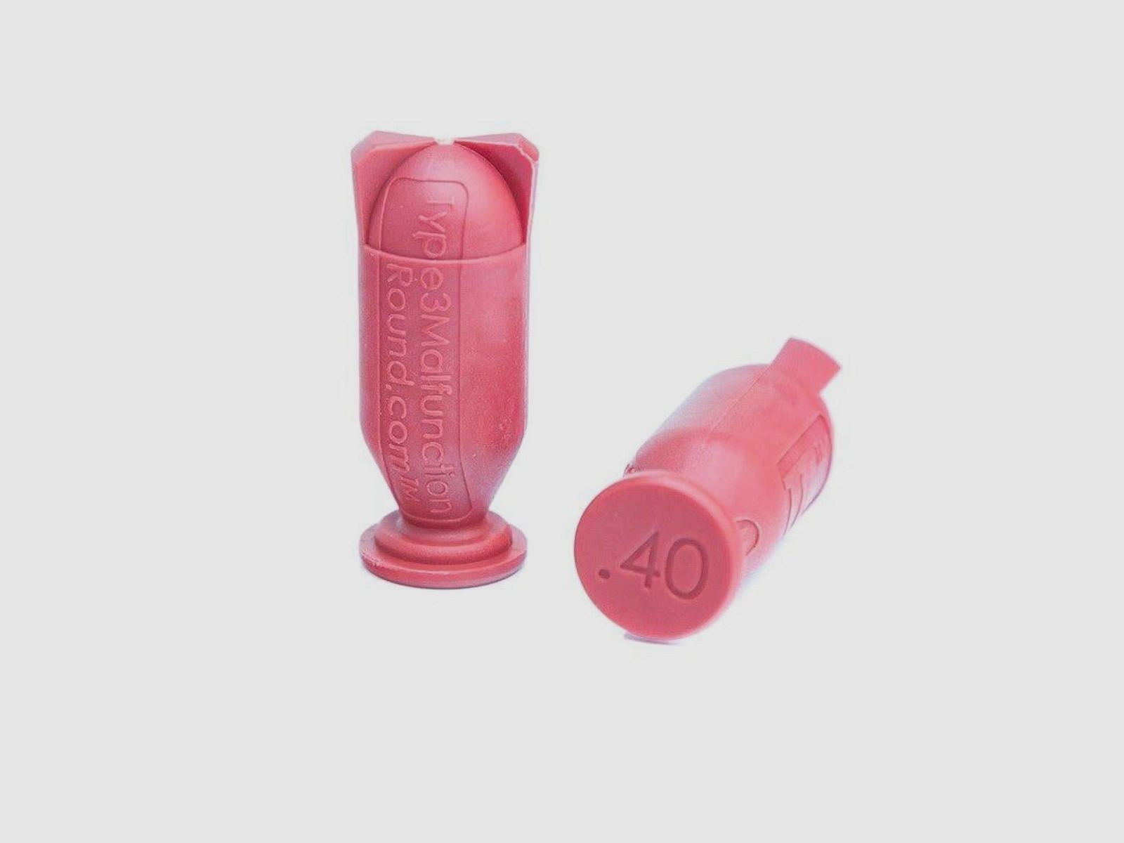 LiveFire Type 3 Malfunction Dummy Kal. .40S&W, 5 Stück, simuliert Zufuhrstörung, double feed