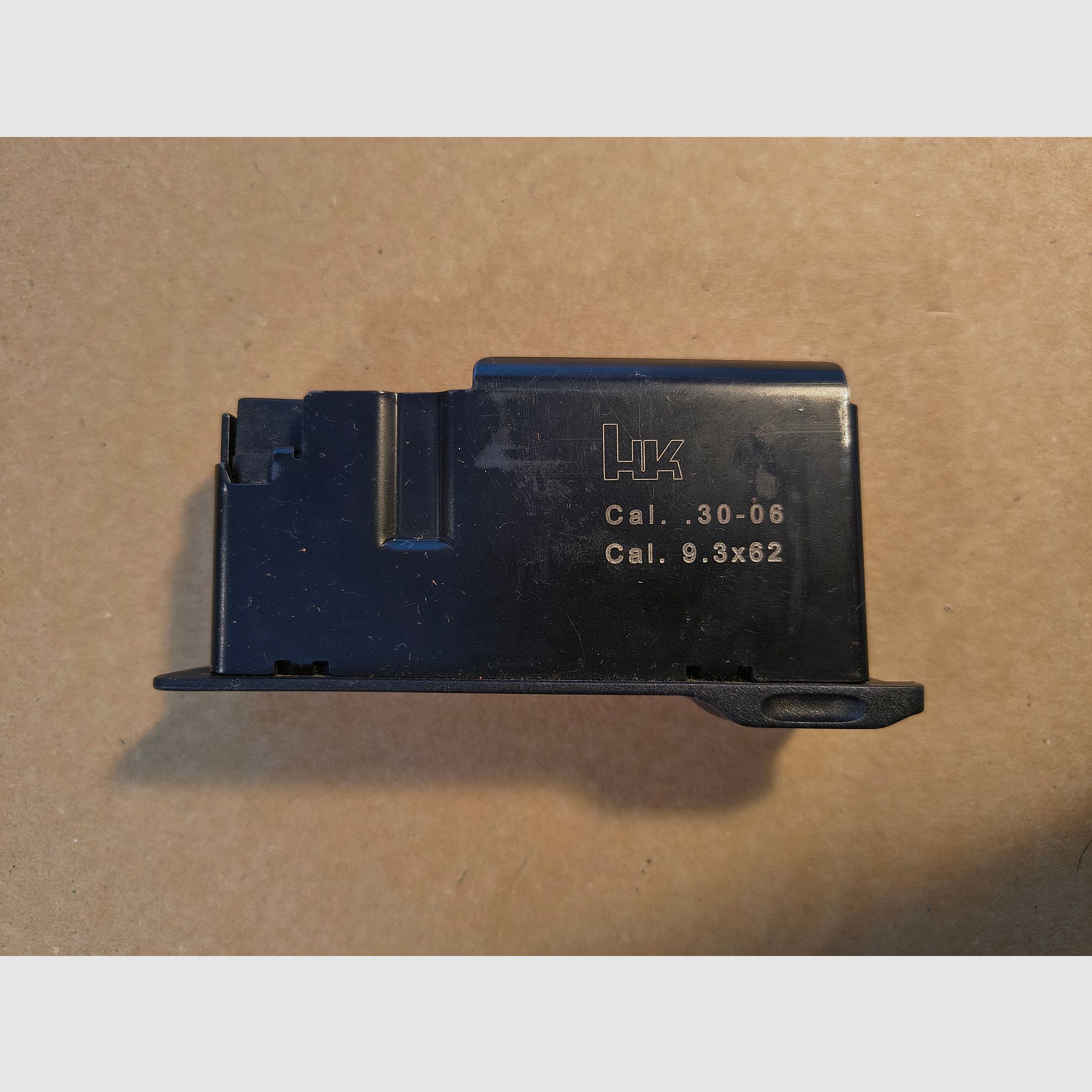 Heckler & Koch 2 cartuchos revista para HK SLB 2000 30-06 y 9,3x62Magazine
