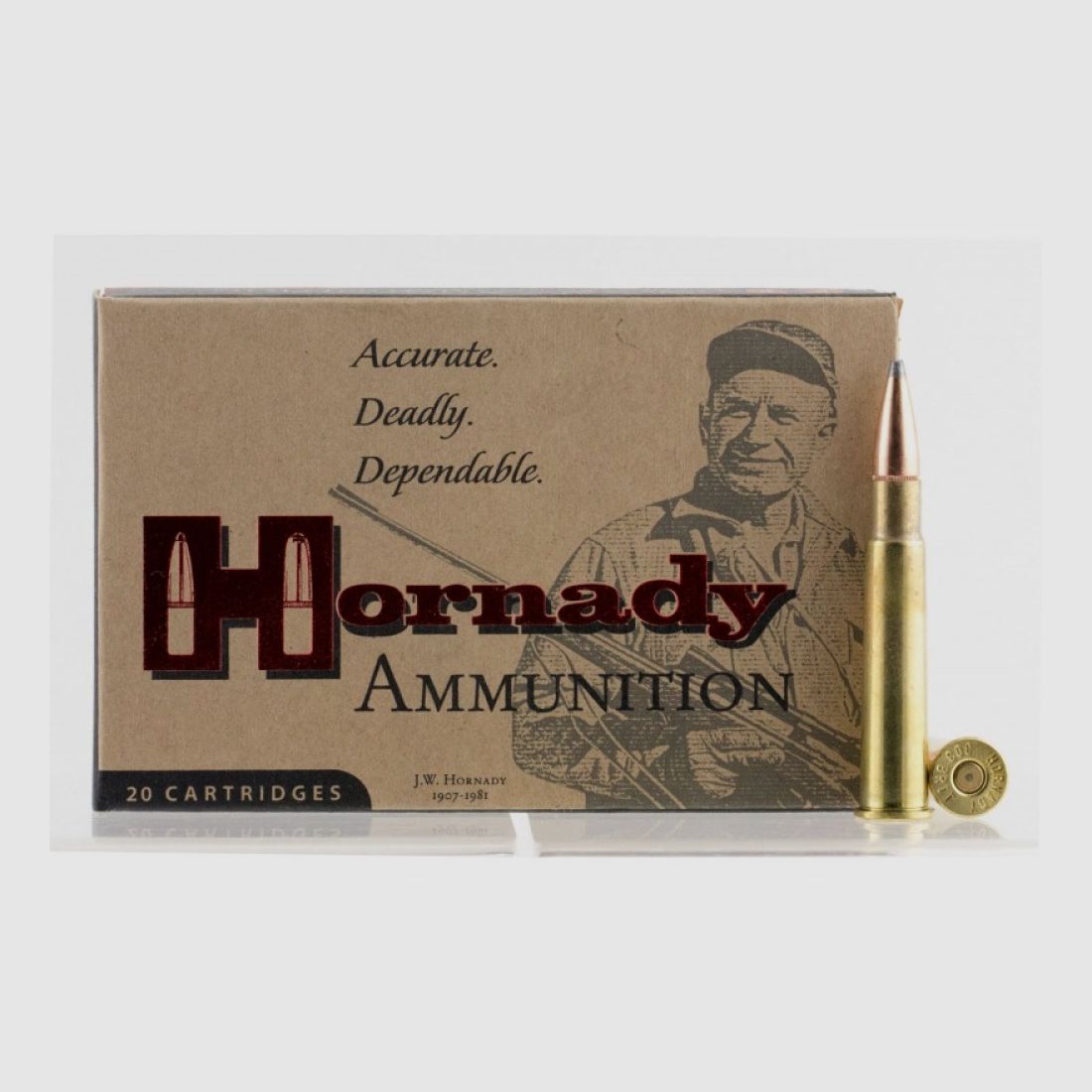 303 British Hornady CUSTOM™ 150 gr INTERLOCK® VE20