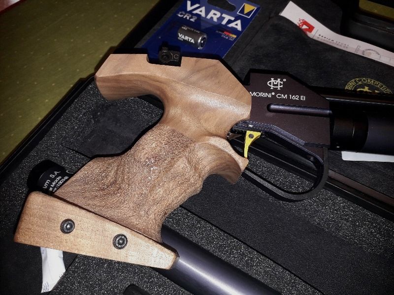 Morini LP CM 162 EI - Titan mit elektronischem Abzug und 2 Kartuschen - NEU - 