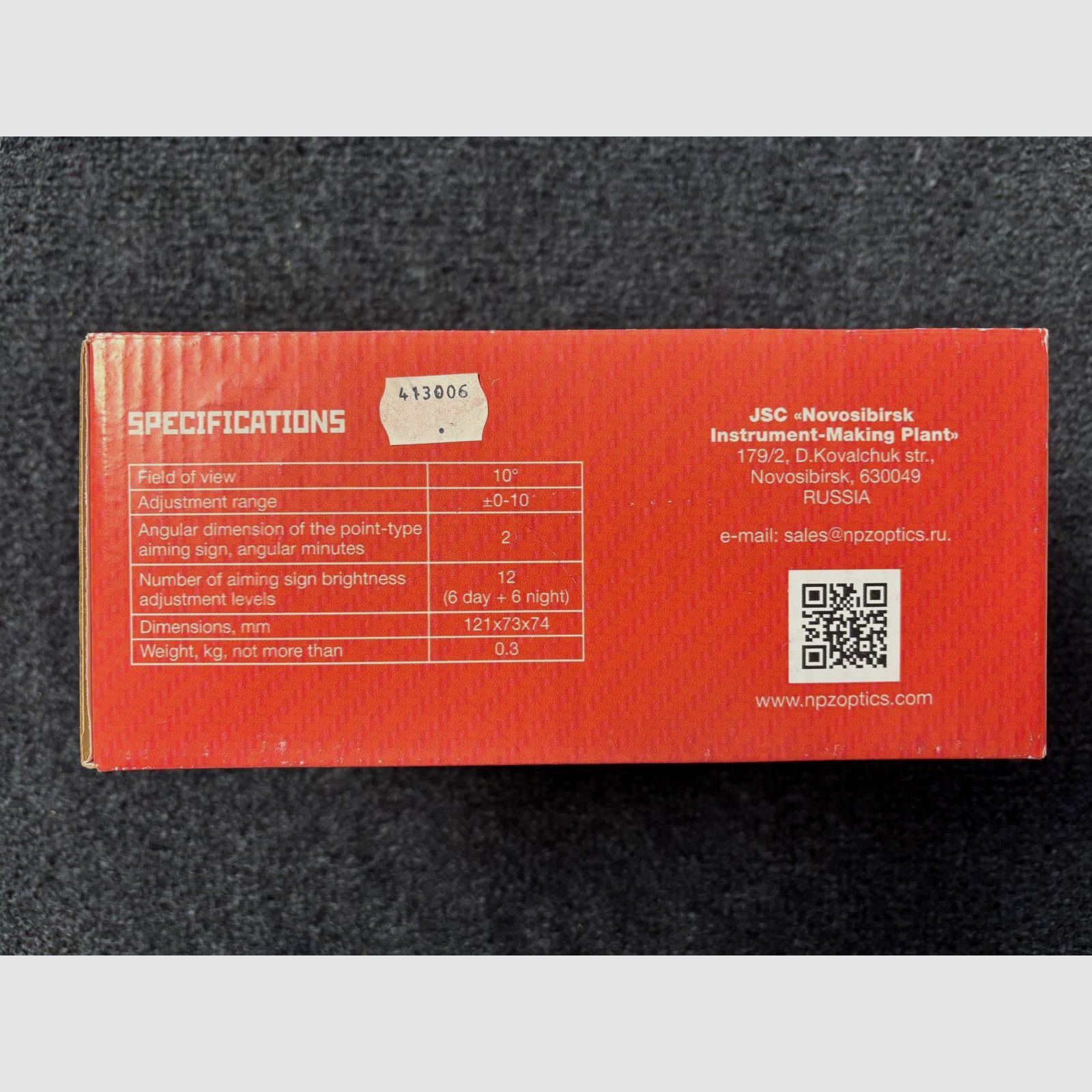 NPZ PK-4 AK Rotpunktvisier RedDot Optik - NEU - Izhmas Saiga WBP SDM Cugir Arsenal AK47 AKM AK74